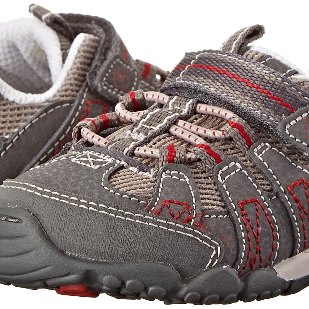 Stride Rite SRT Jasper Shoe (Toddler/Little Kid), Grey, size 5